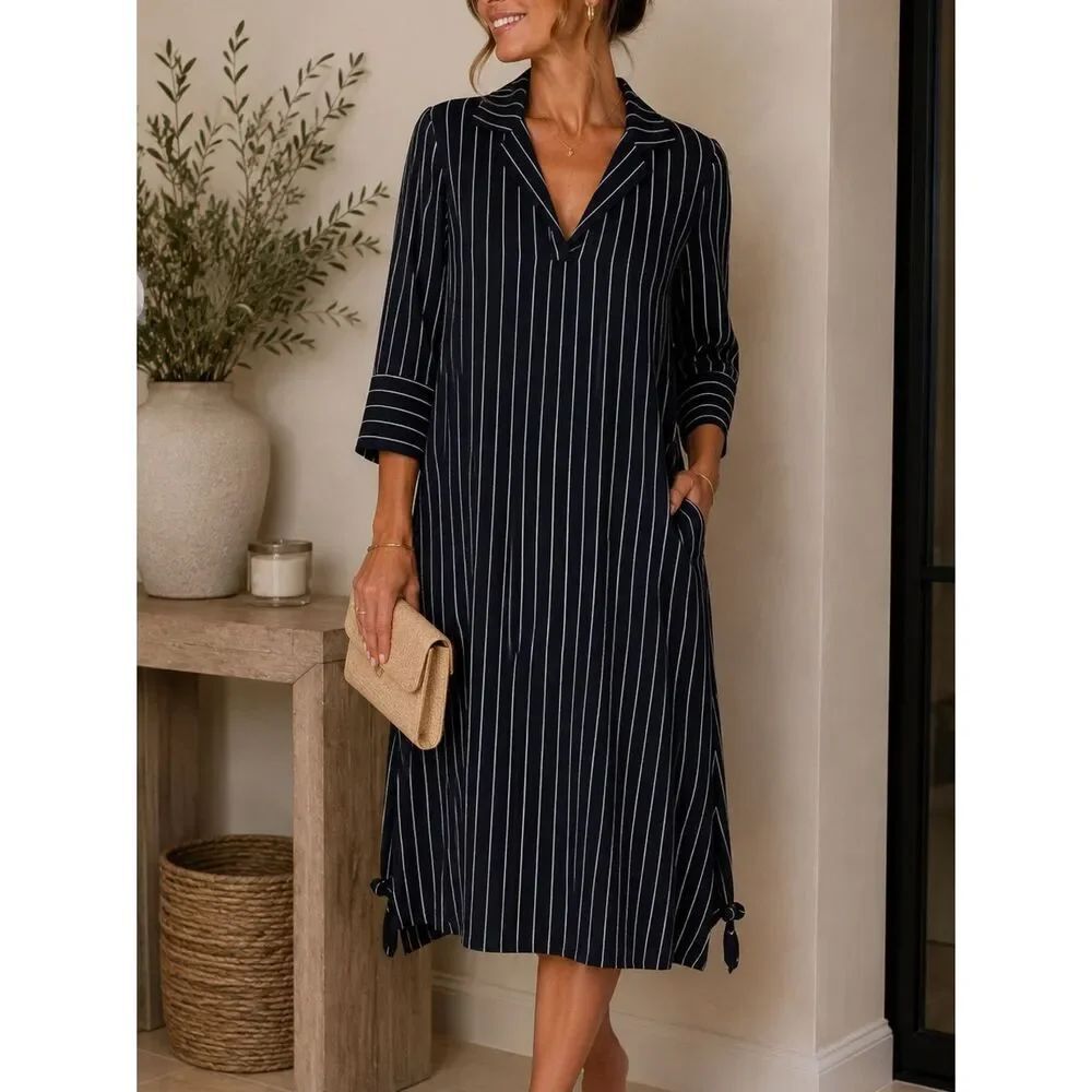 NWT Madison Mathews Darren Maxi Navy Flannel Dress Sz. XS
